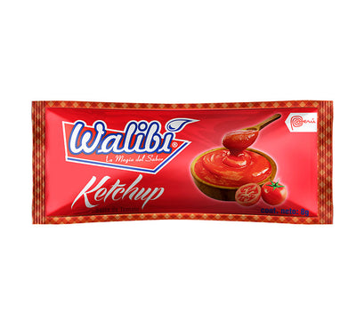 Ketchup  Walibi Sachet 8 gr caja 250 UND