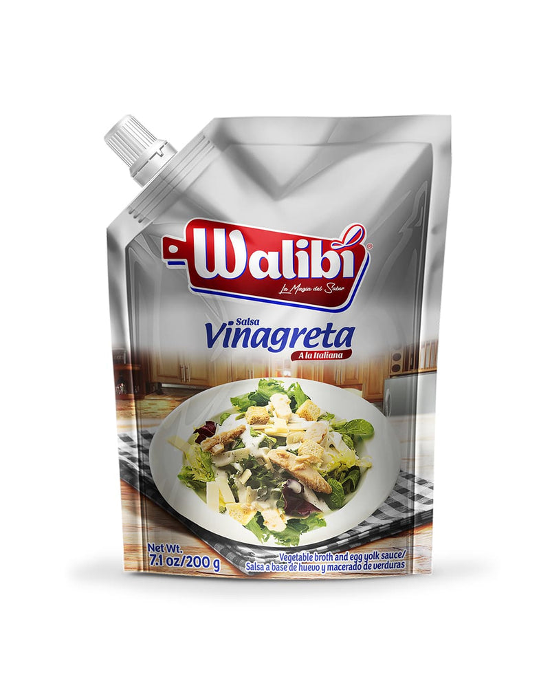Salsa Vinagreta Walibi Doypack 200 gr caja 12 UND