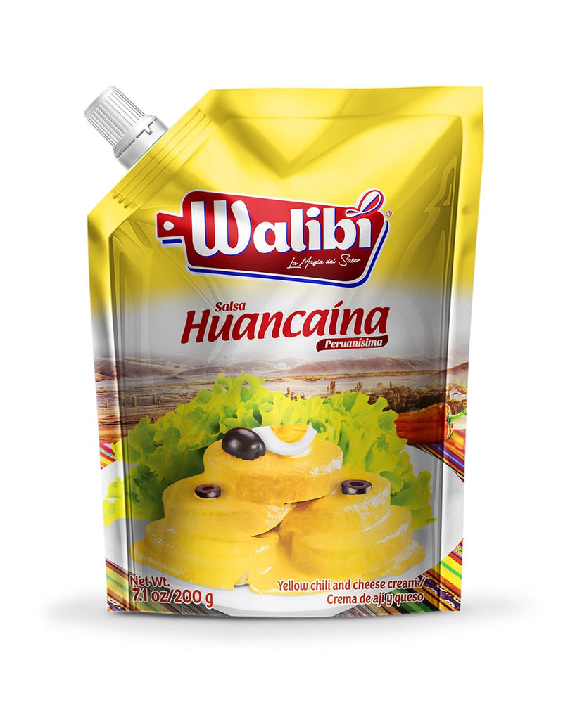 Salsa Huancaína Walibi Doypack 200 gr caja 12 UND