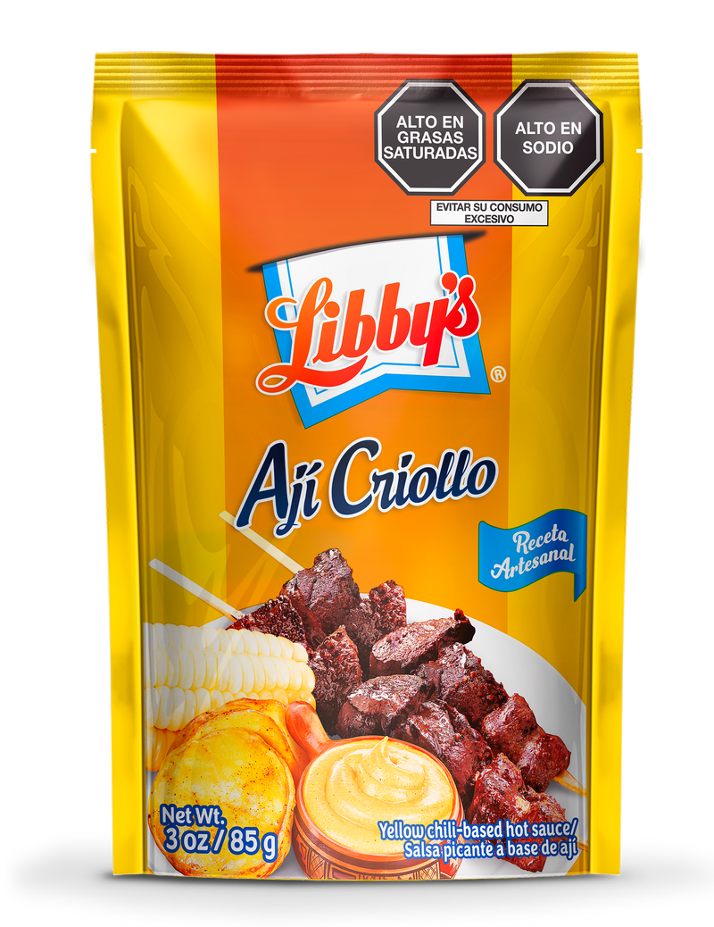 Ají Criollo Libby´s 85 gr Doypack caja x 24 UND