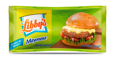 Mayonesa Libby´s Sachet 8 gr caja 250 UND