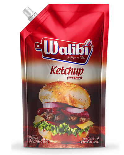 Ketchup Walibi Doypack x 1 k - Caja x 14 und