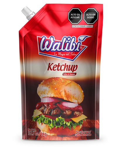 Ketchup Walibi Doypack x 1 k - Caja x 14 und
