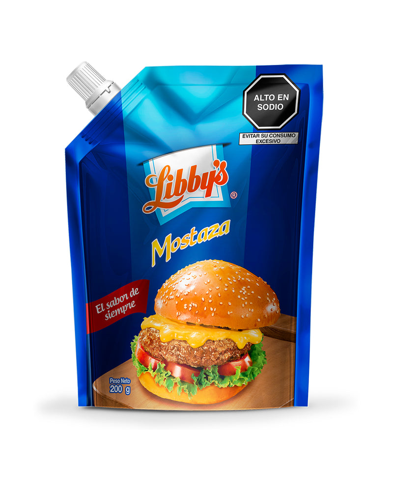 Mostaza Libby´s 200 gr Doypack Caja 24 UND