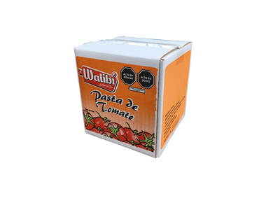 Pasta de tomate Walibí Plancha de 4 Cajas x 4kg  - (16 kilos )