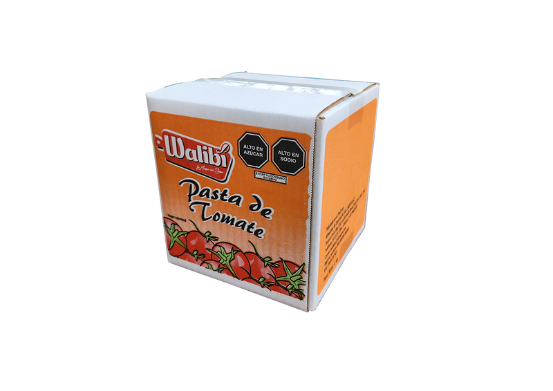 Pasta de tomate Walibí Plancha de 4 Cajas x 4kg  - (16 kilos )