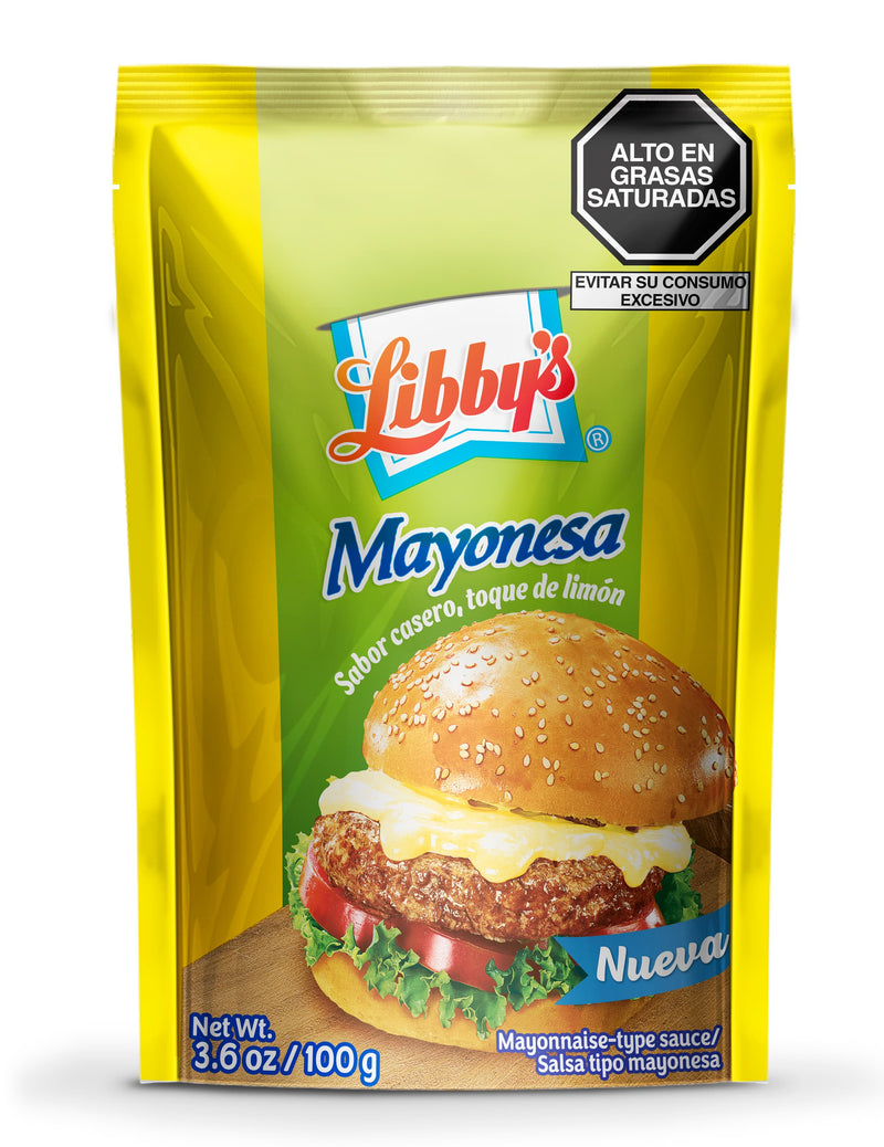 Mayonesa Libby´s 100 gr Doypack caja x 24 UND