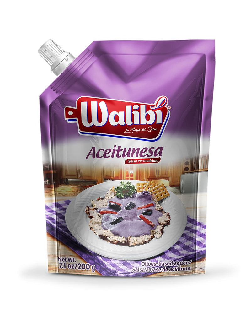 Aceitunesa Walibi 200 gr Doypack caja x 12 UND