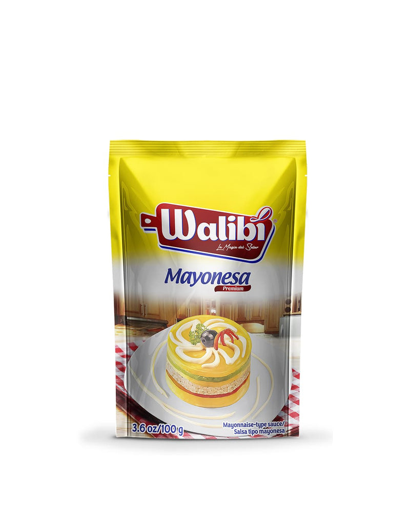 Mayonesa Premium Walibi Doypack 100 gr caja 12 UND
