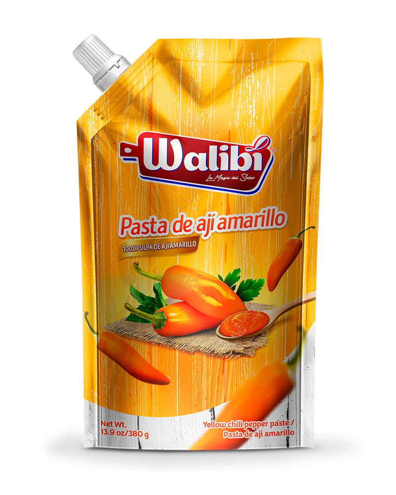 Pasta de Ají Amarillo Walibi Doypack 380 gr caja 12 UND