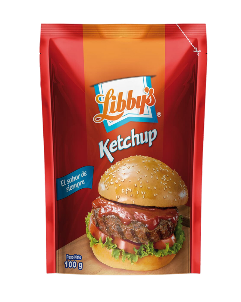 Ketchup Libby´s 100 gr Doypack Caja 24 UND